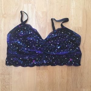 Pink Victoria's Secret Galaxy bralette