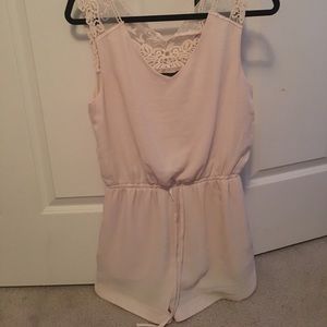 Lace romper