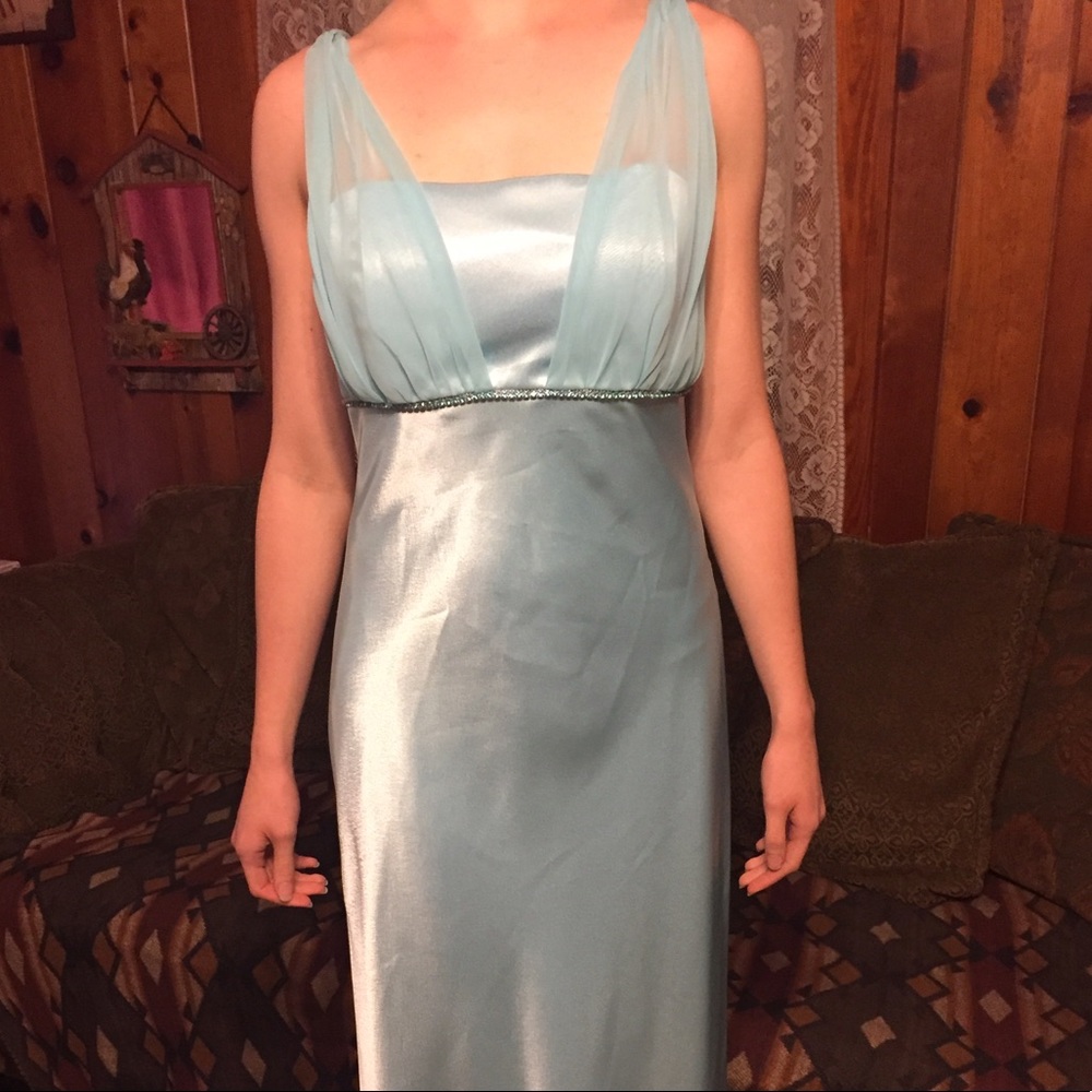 Baby Blue Prom Dress
