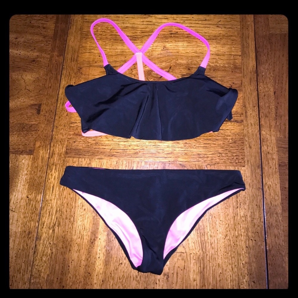 Pink bathing suit