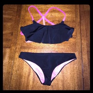 Pink bathing suit