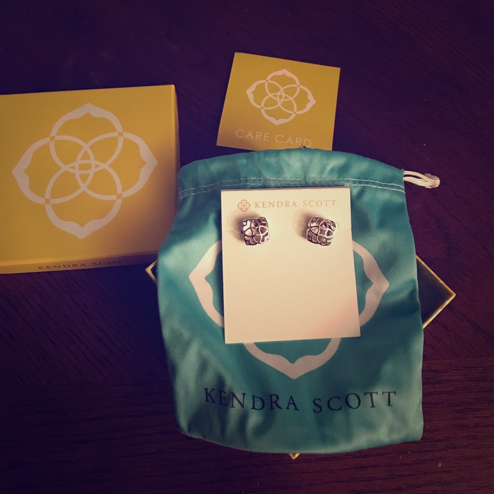 Kendra Scott Silver Tima Studs