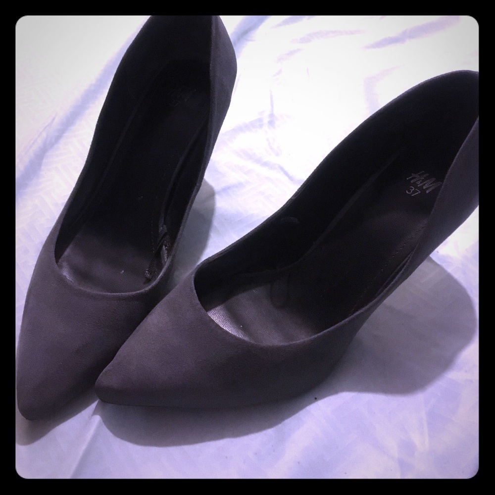 Gray H&M heels