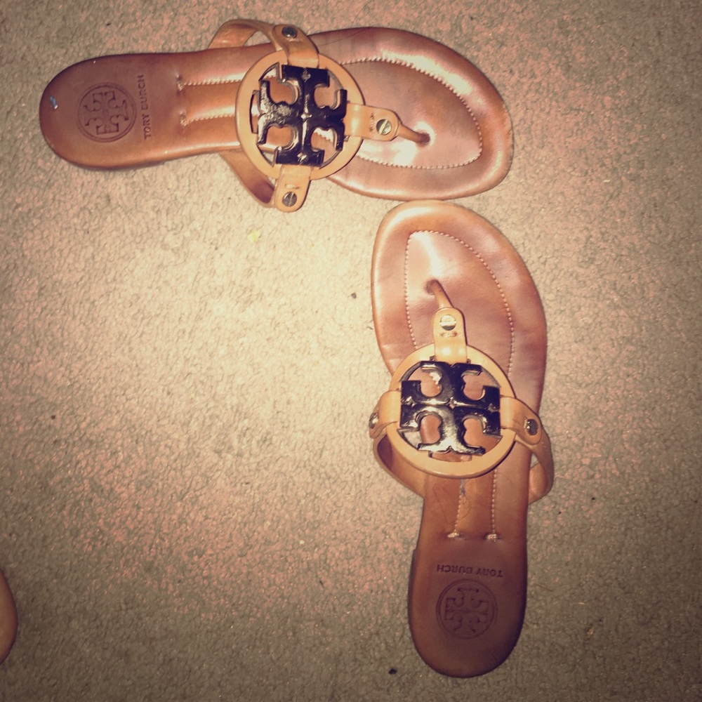 Tory Burch Miller Logo Sandals