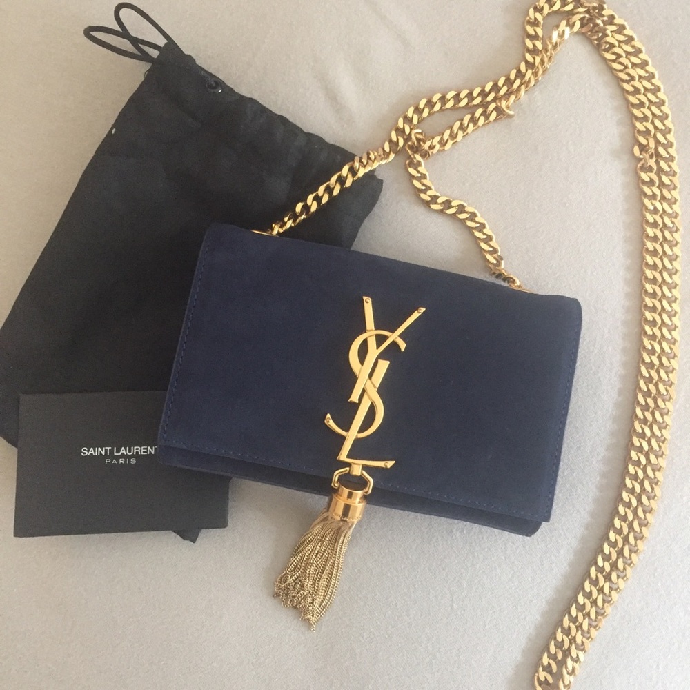 Saint Laurent Classic Small Monogramme Tassel Bag