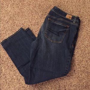 American Eagle Boy Crop Capris