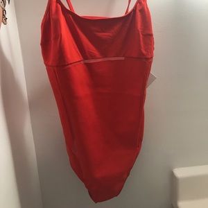 La Perla One Piece Senza Fe Orange Swinsuit
