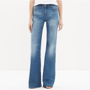 Madewell flea market flare in thom wash