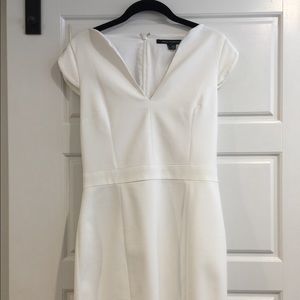 French connection size 8 white dress