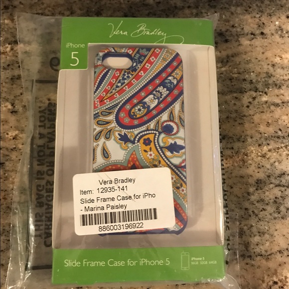 TWO Vera Bradley iPhone 5 Hardshell Cases NWT - Picture 2 of 2