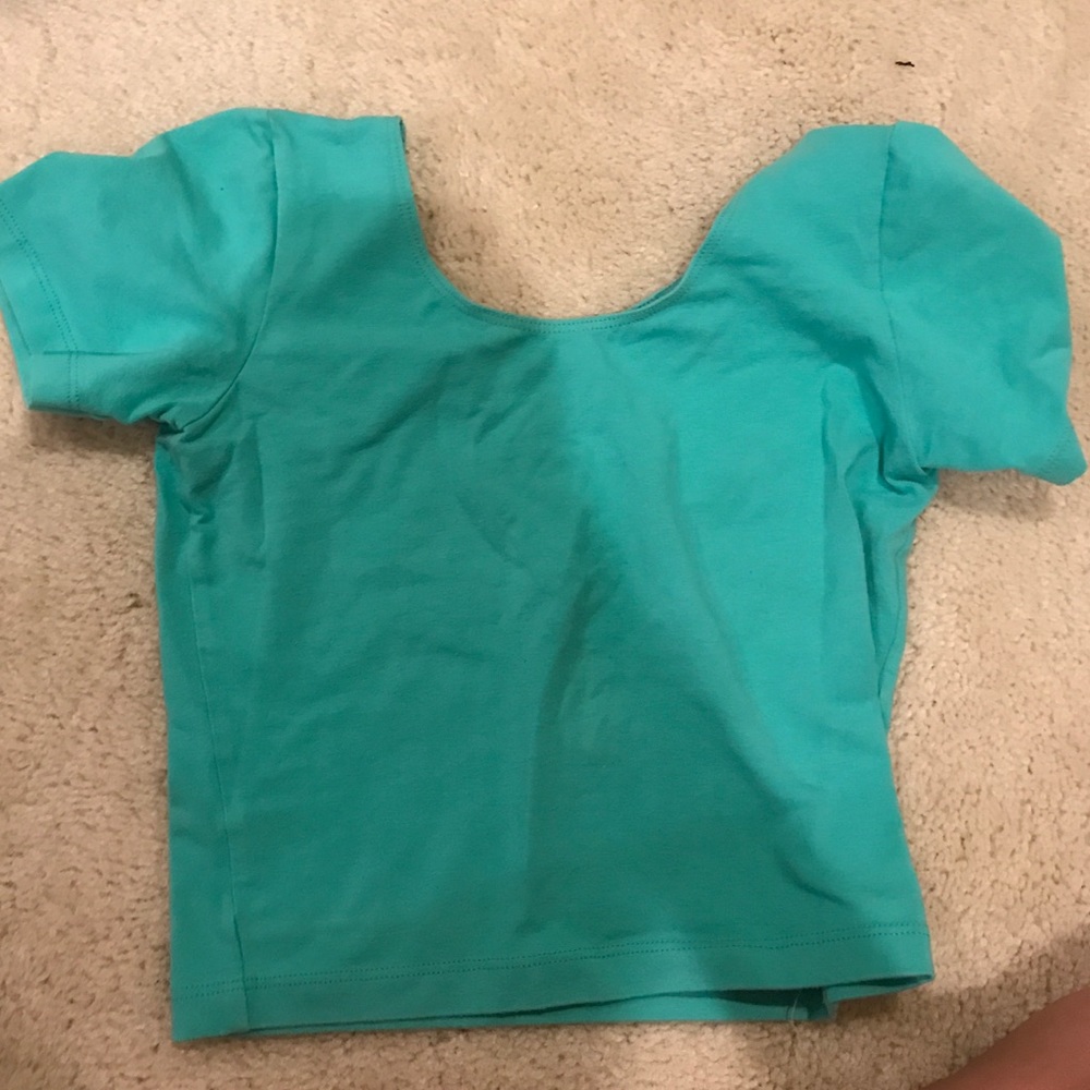 American apparel crop top t shirt