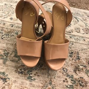 Patent nude wedges