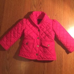 Ralph Lauren girls quilted coat
