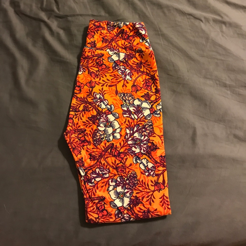 LuLaRoe One Size Leggings Floral