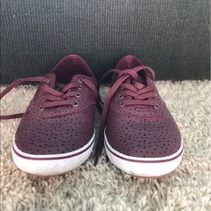 Vans sample shoes
