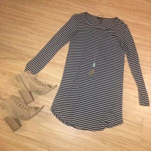 Long sleeve tshirt dress