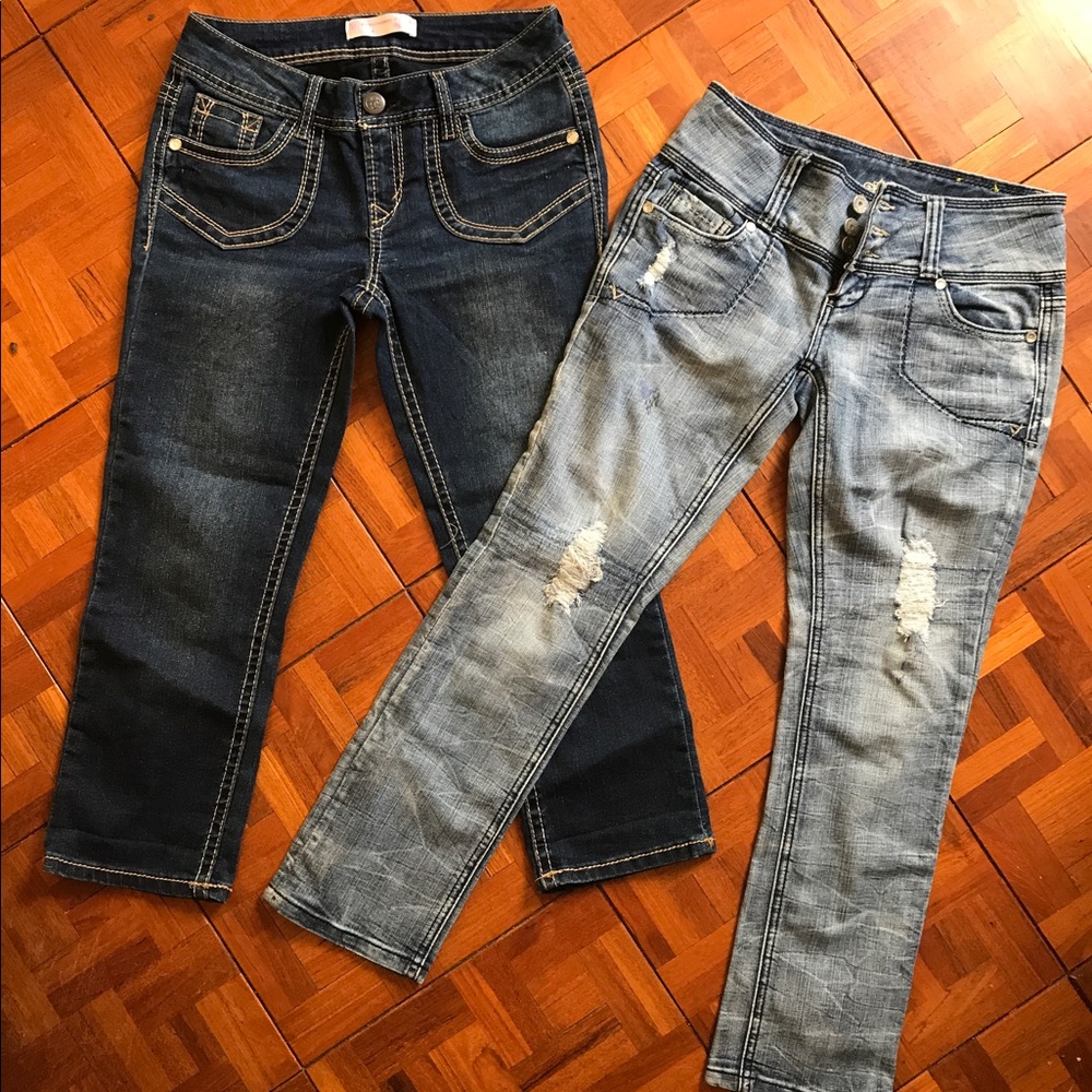 NWOT Bundle of Jean Capris