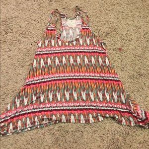 Colorful summer tank top