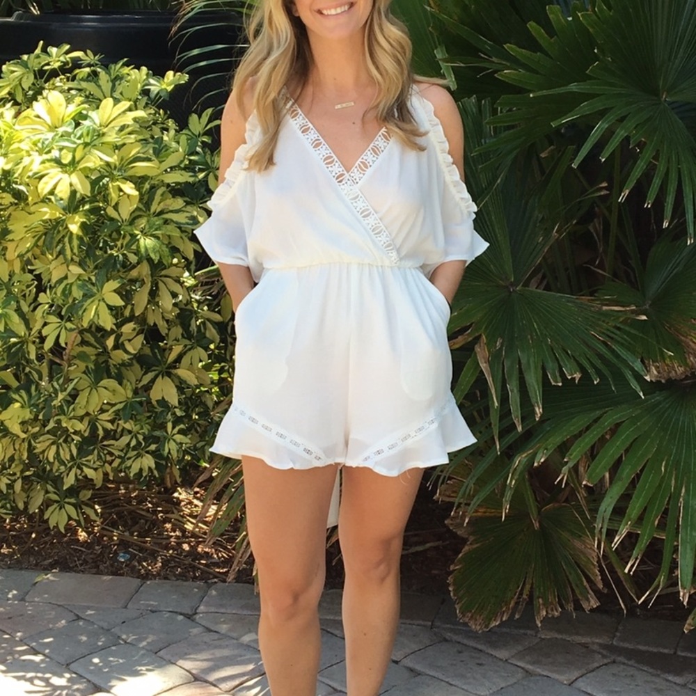 White romper