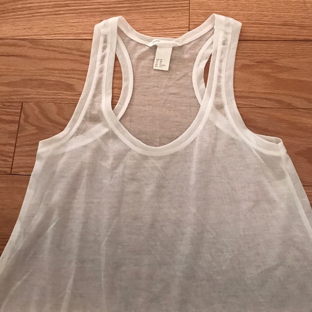 Easy White Tank XS