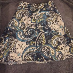 Paisley Liz Claiborne Skirt