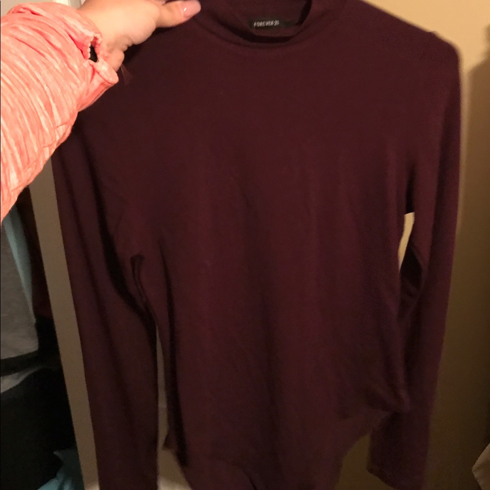 Body suit turtle neck