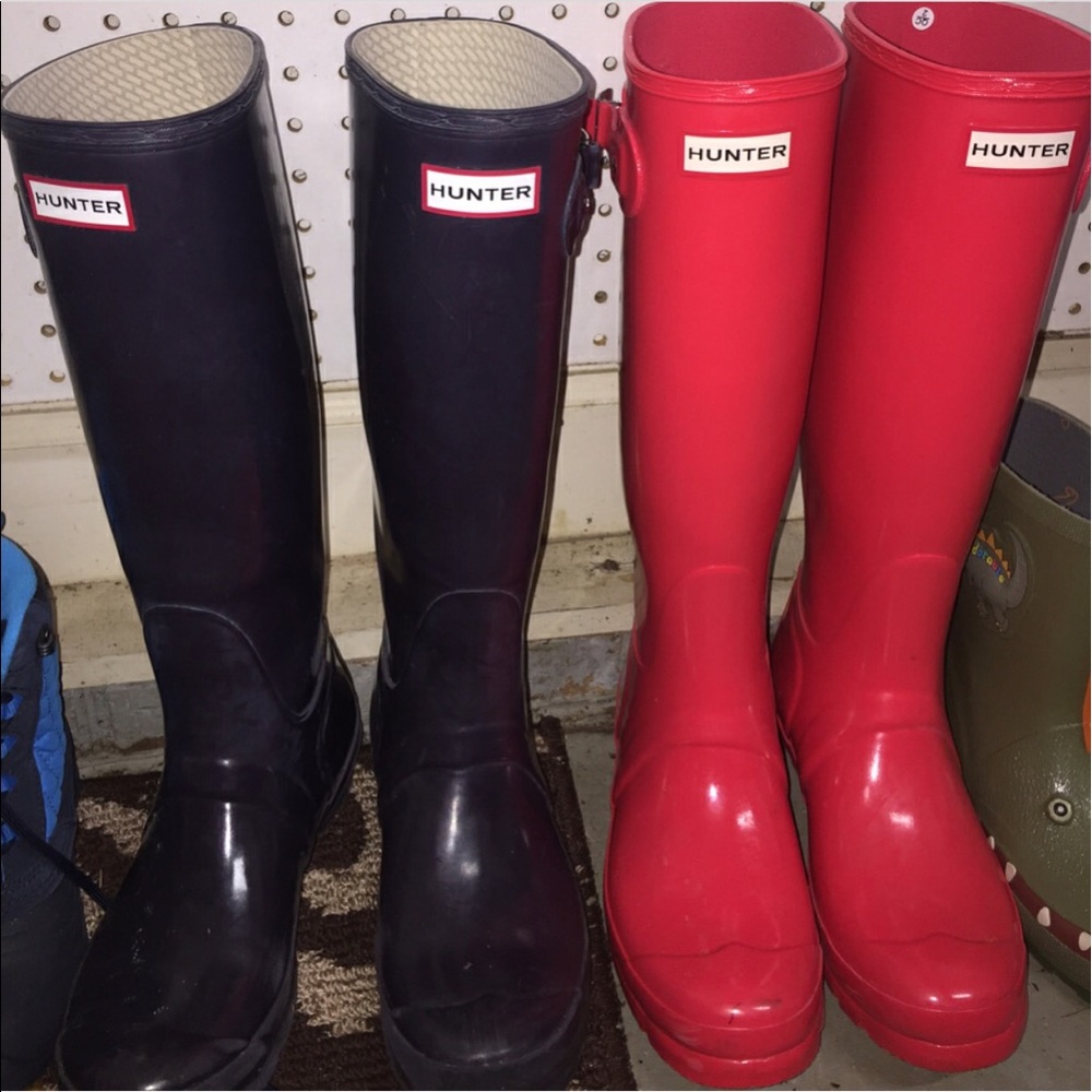 Dark purple Hunter Boots