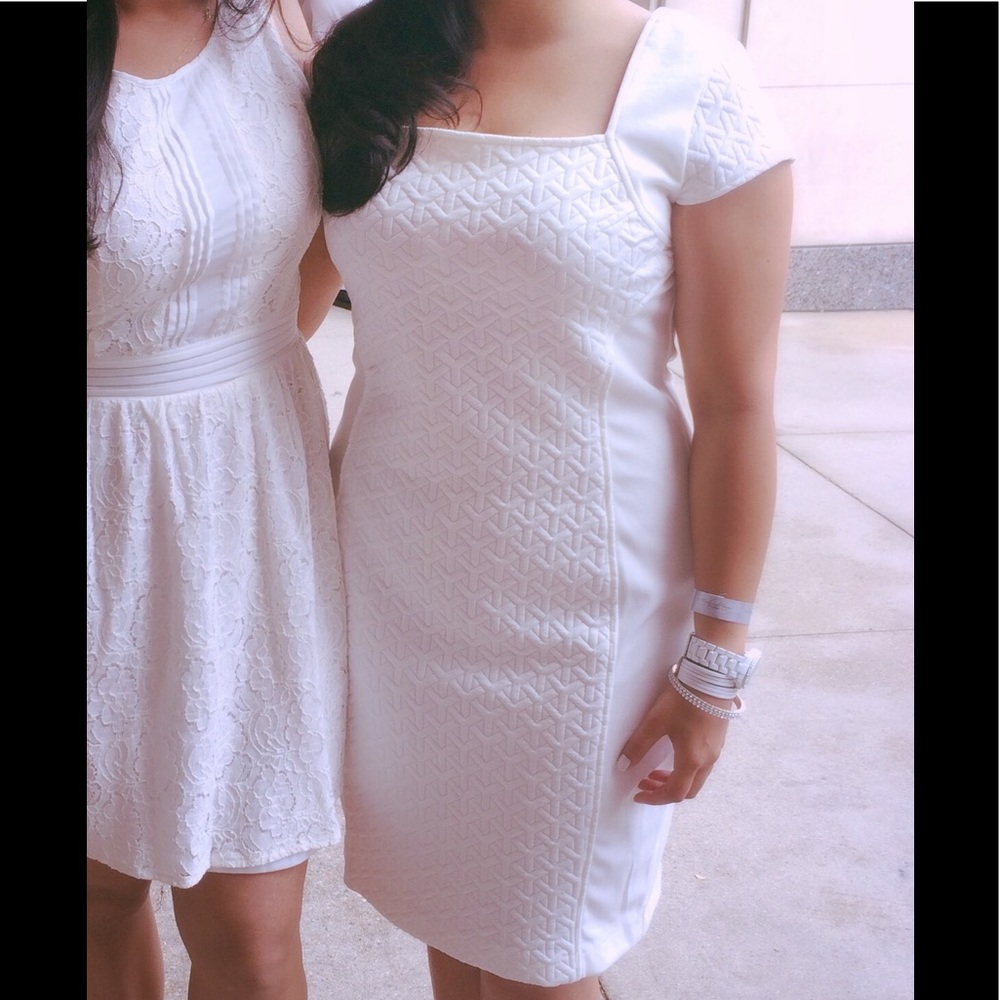 White dress