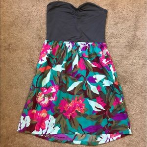 Roxy strapless dress