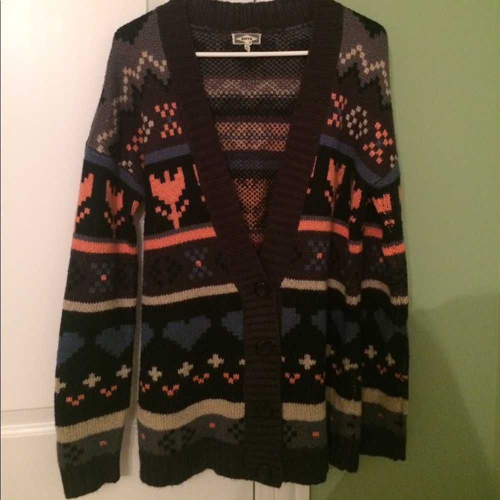 Patterned Cardigan