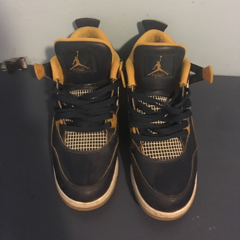 Jordan 4 retro dunk from above