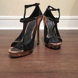 Brian Atwood Open Toe Pumps