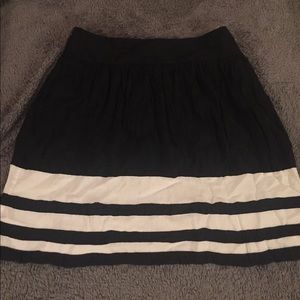 Black and White Maurice's Skirt