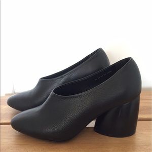 COS leather booties as 5.5