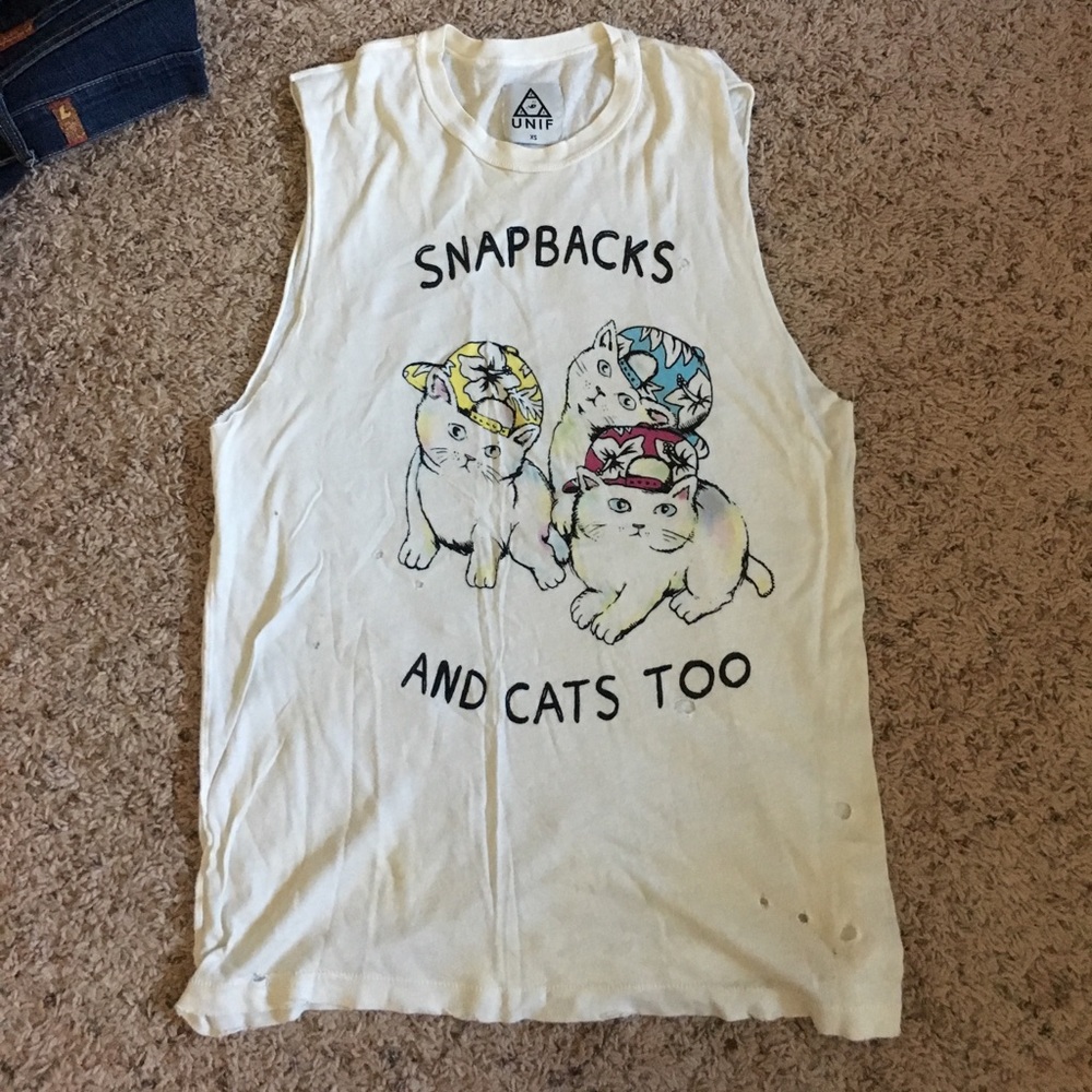 UNIF cat muscle tank