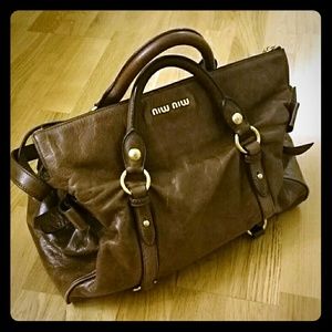 Miu Miu Vittelo Lux Medium Bow Bag