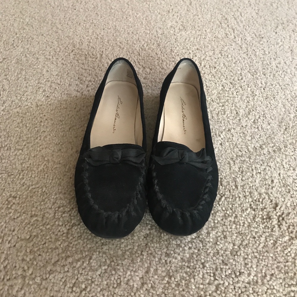 Black Eddie Bauer flats