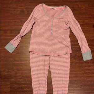Light flannel Victoria's Secret long underwear PJs