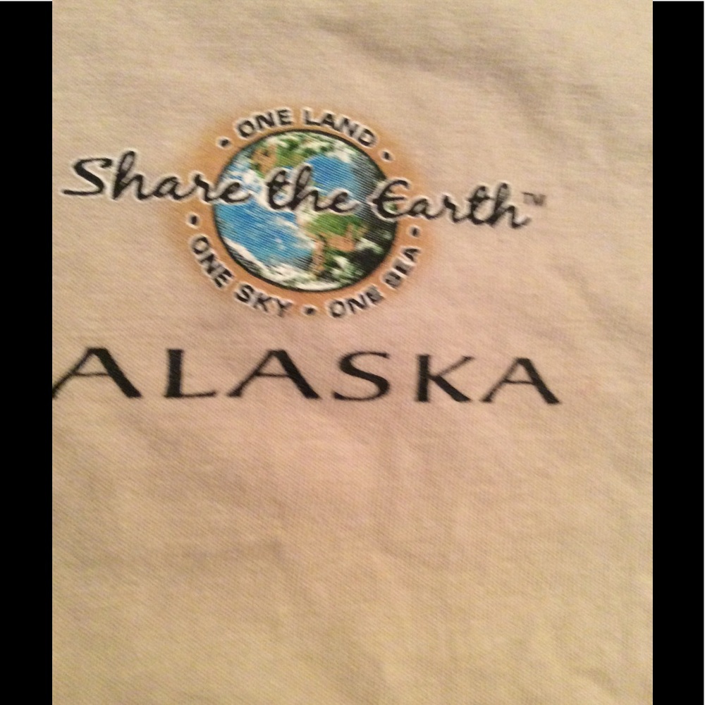 Alaska T shirt Mens size Small 34-36