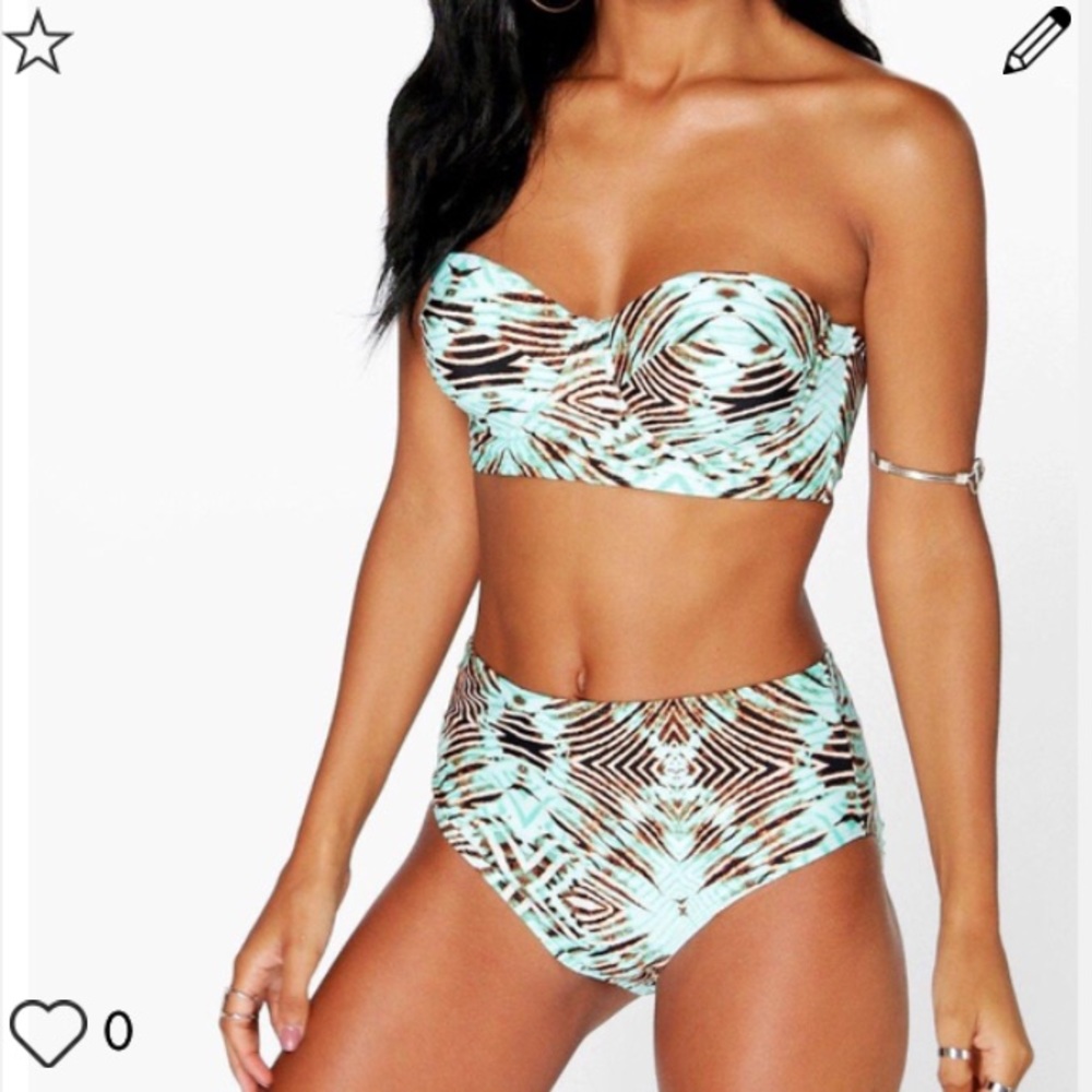 Bandeau bikini set