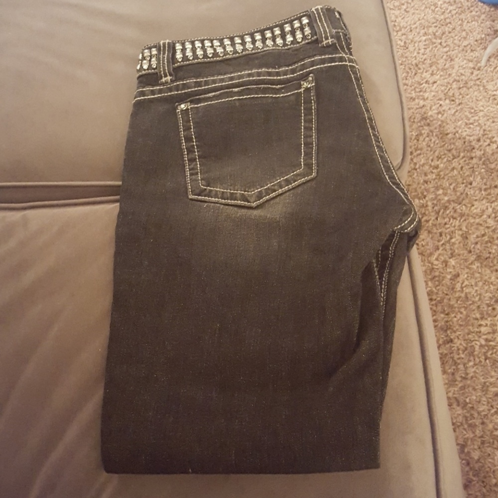 Miss Me black skinny jeans