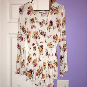 Floral romper