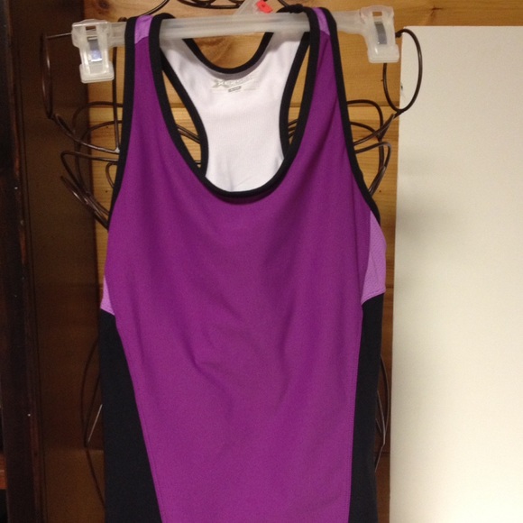 Xersio workout tank purple gray small - Picture 1 of 3