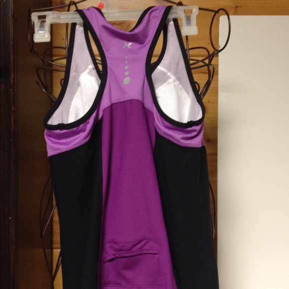 Xersio workout tank purple gray small - Picture 2 of 3