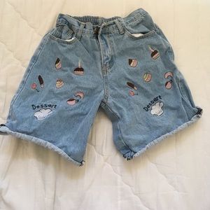 Candy & Sweets High Waist Shorts