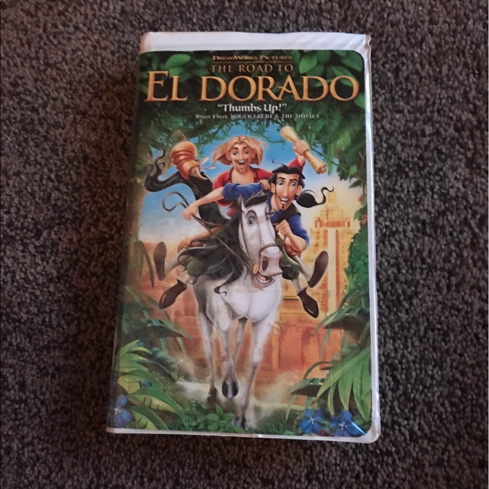 The Road to El Dorado VHS