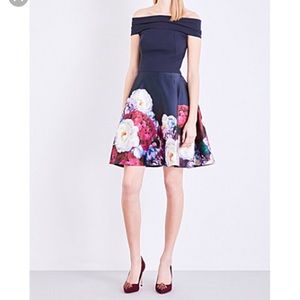 Ted baker nersi bouquet dress