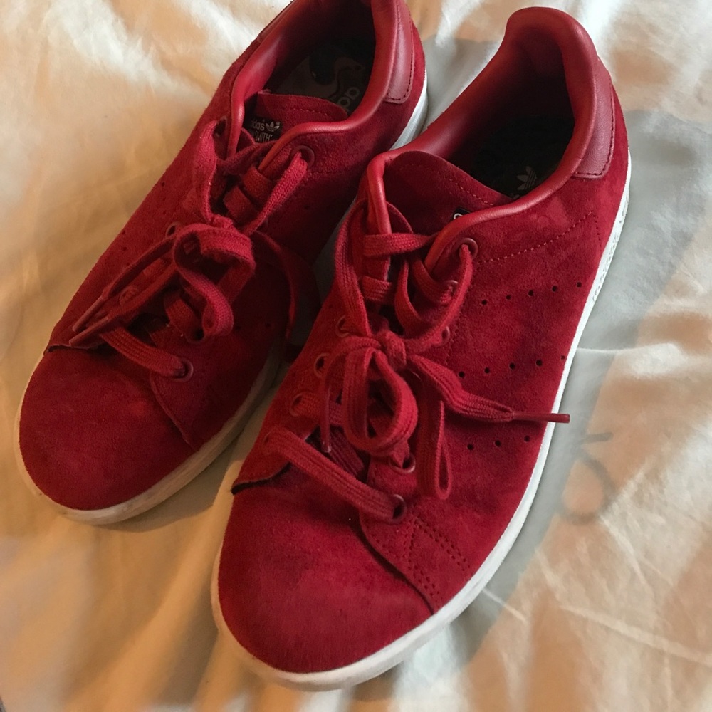 Red Stan Smith adidas