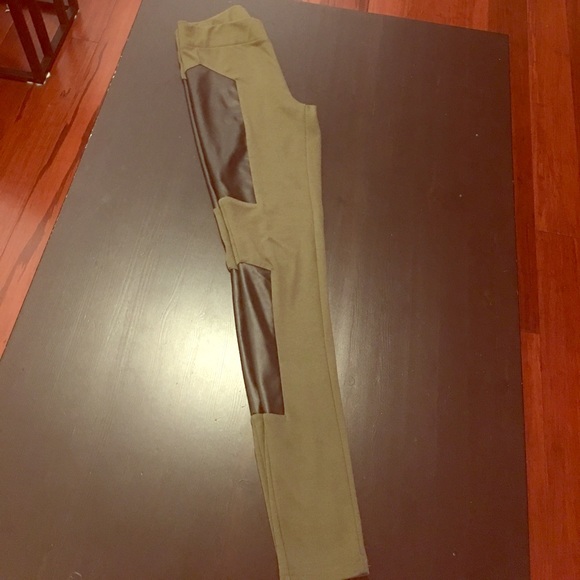 Poof Couture Olive Green Leggings 🍋💃🏻 - Picture 4 of 4