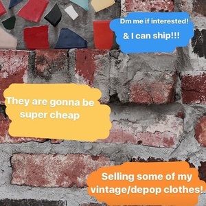 Vintage depop clothing